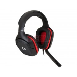 Diadema Logitech G332 Gaming Plug 3.5mm Negro Naranja Estereo
