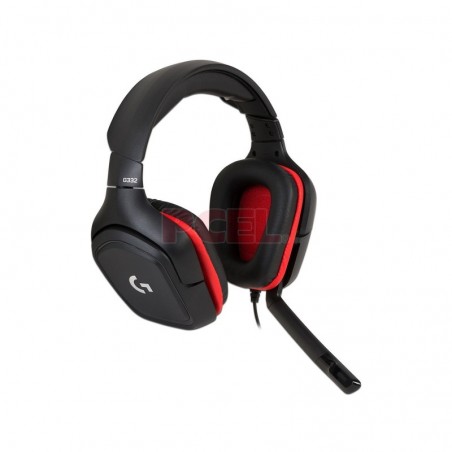Diadema Logitech G332 Gaming Plug 3.5mm Negro Naranja Estereo