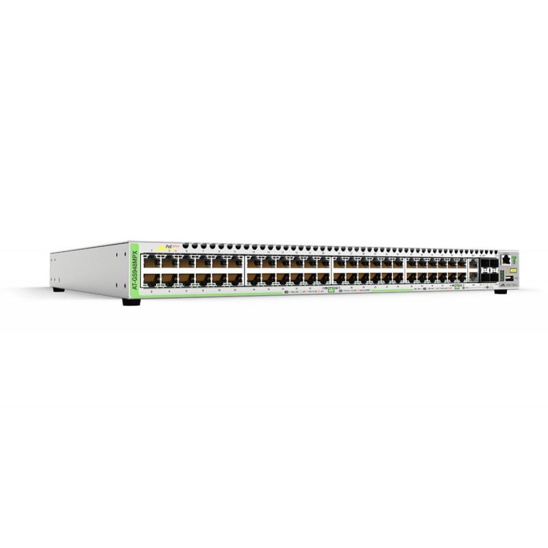 Switch Allied Telesis AT-GS948MPX-10 48 Puertos Gigabit PoE 4SFP+ Administrable