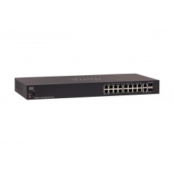 Switch Cisco SG250 16 Puertos Gigabit + 2SFP Administrable SG250-18-K9-NA