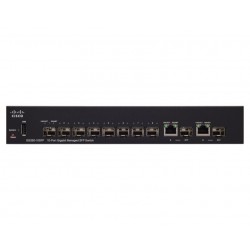 Switch Cisco SG350 10 Puertos SFP Gigabit Administrable SG350-10SFP-K9-NA