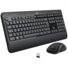 Combo Teclado Mouse Logitech MK540 Español Inalambrico Receptor USB Unifying Negro