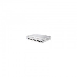 Switch Cisco CBS250 8 Puertos Gigabit PoE 2SFP Smart