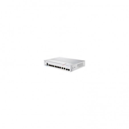 Switch Cisco CBS250 8 Puertos Gigabit PoE 2SFP Smart