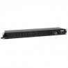 PDU Tripp Lite Eaton PDUMH15AT 15A 1.4Kw Monofasico Medidor Digital 8 Tomas Horizontal Rack 120v