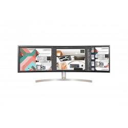 Monitor LG 49" Pulgadas Curvo IPS 5120 x 1440 HDMI DisplayPort USB-C