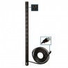 PDU Tripp Lite PDUV20 Basico Monofasico 20A 1.9Kw 14 Tomas Vertical Rack 120v 4.57Mts