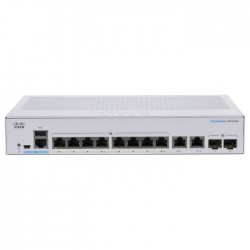 Switch Cisco CBS350 8 Puertos Gigabit 2SFP Administrable