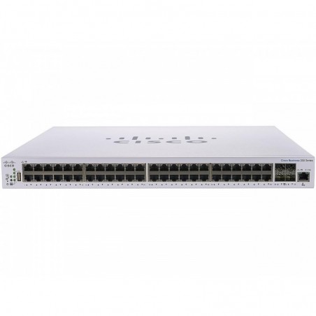 Switch Cisco CBS250 48 Puertos Gigabit 4SFP Smart CBS250-48T-4G-NA