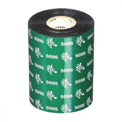 Cinta Zebra Resina 05095 05095BK11045 110mm x 450Mts Negra