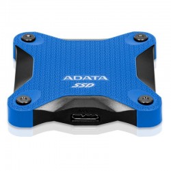 Disco De Estado Solido Adata 240GB Externo Azul SD600Q Antigolpes