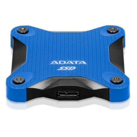 Disco De Estado Solido Adata 240GB Externo Azul SD600Q Antigolpes