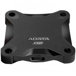 Disco De Estado Solido Adata 480GB Negro SD600 Externo Antigolpes