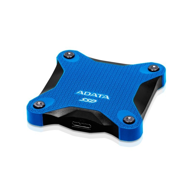 Disco De Estado Solido Adata 480GB Externo Azul SD600Q Antigolpes