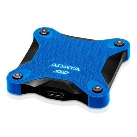 Disco De Estado Solido Adata 480GB Externo Azul SD600Q Antigolpes