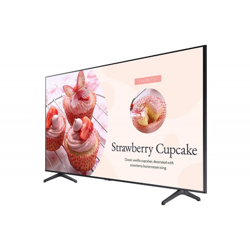 Monitor Industrial Televisor Pro Samsung 43" Pulgadas BE43T-H 16x7 4K UHD 250nit 3840 x 2160