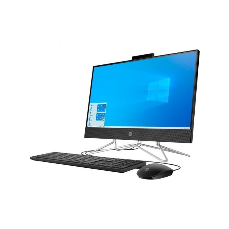 All In One HP 22-DF0018LA Pentium J5040 4GB 1TB 21.5" W10H Negro