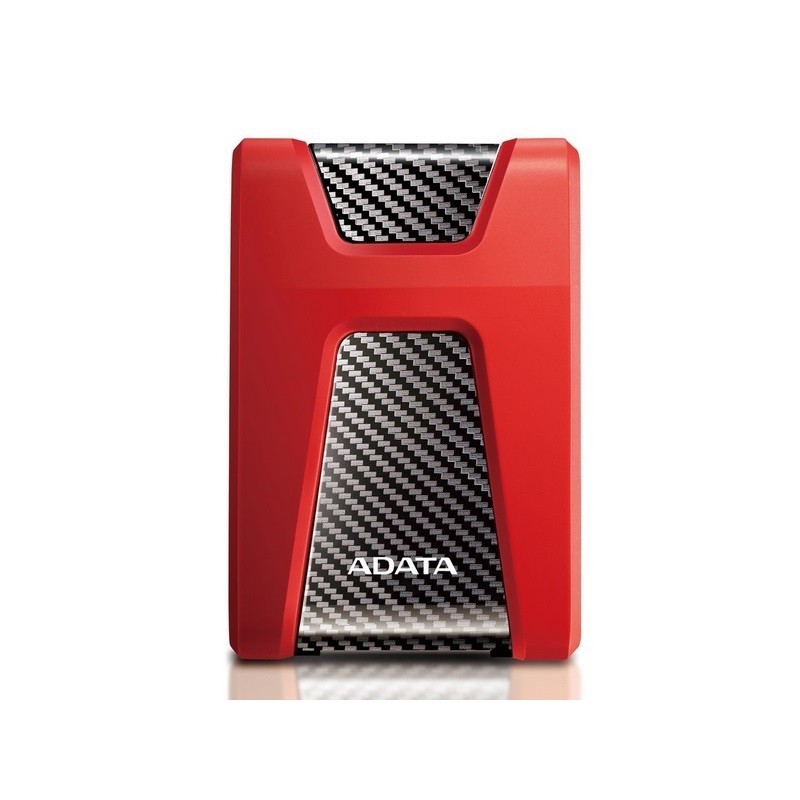 Disco Duro Externo 2TB Adata HD650 Antigolpes Rojo USB 3.2
