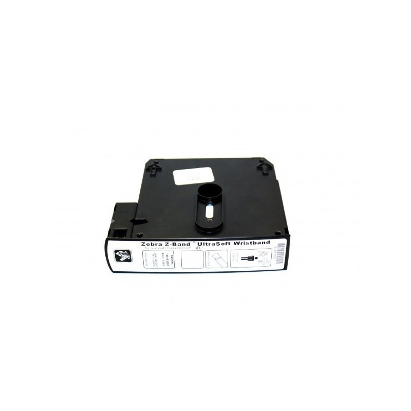 Manillas Zebra Blancas 10015358K Infantil 1" x 6" HC100 ZD510 6 Cartuchos 1.800 Brazaletes