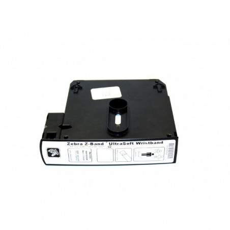 Manillas Zebra Blancas 10015358K Infantil 1" x 6" HC100 ZD510 6 Cartuchos 1.800 Brazaletes