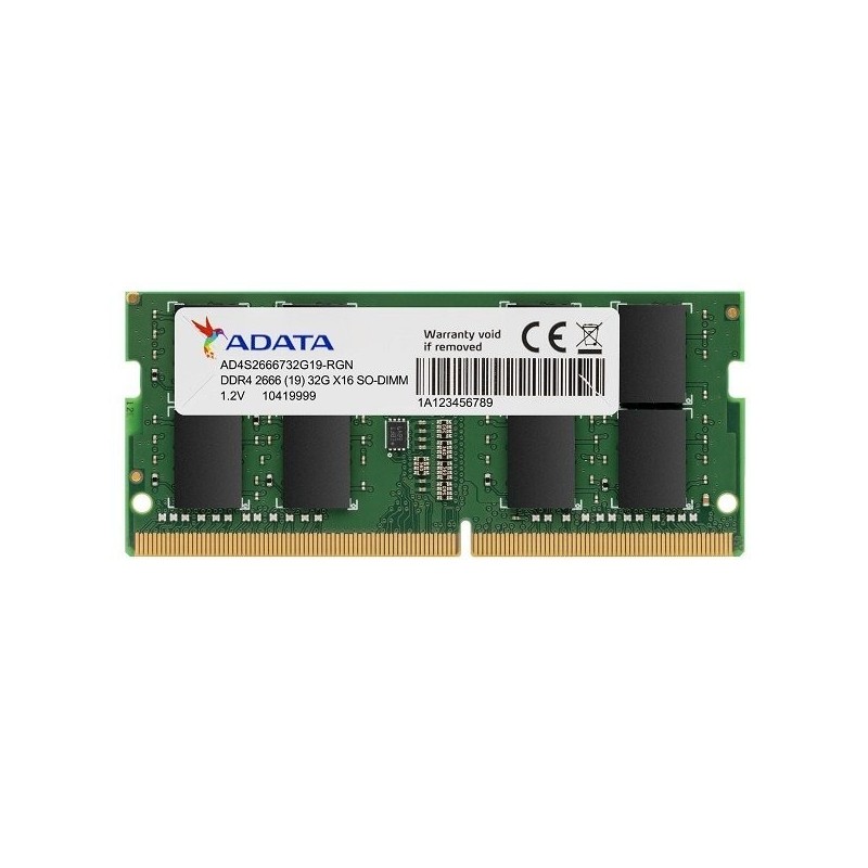 Memoria Para Portatil Adata 16GB DDR4 2666Mhz AD4S266616G19-SGN