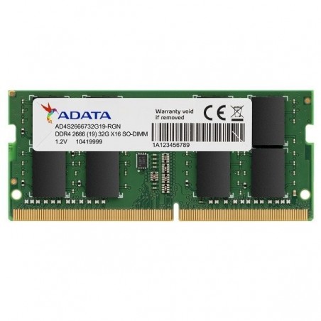 Memoria Para Portatil Adata 16GB DDR4 2666Mhz AD4S266616G19-SGN