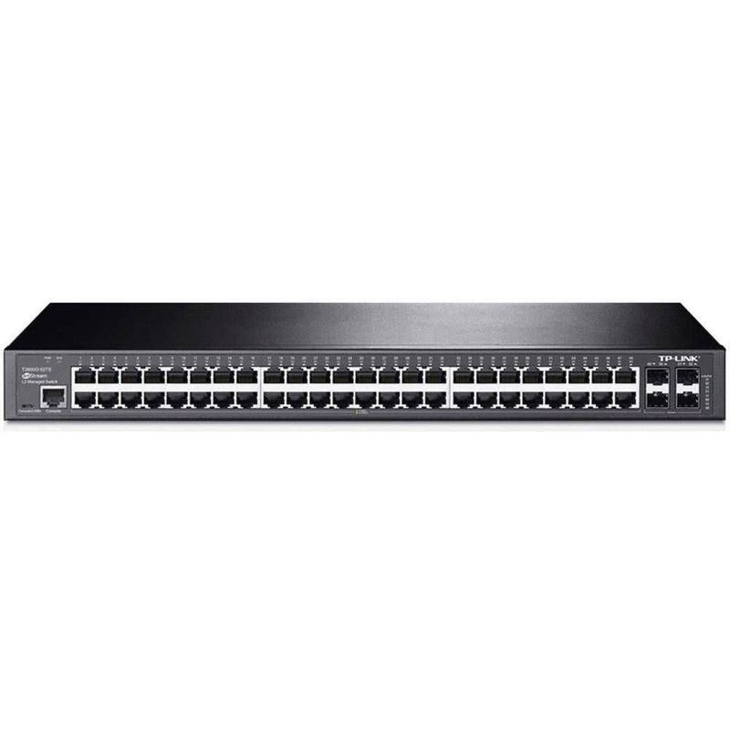 Switch Tp-Link TL-SG3452 48 Puertos Gigabit 4SFP JetStream L2 Administrable