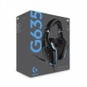 Diadema Logitech G635 Gaming Alambrica Plug 3.5mm USB Negro Multiplataforma