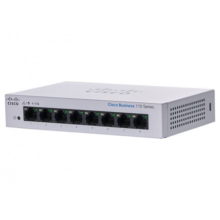 Switch Cisco CBS110 8 Puertos Gigabit Ethernet No Administrable