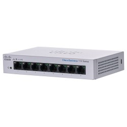 Switch Cisco CBS110 8 Puertos Gigabit Ethernet 4PoE No Administrable