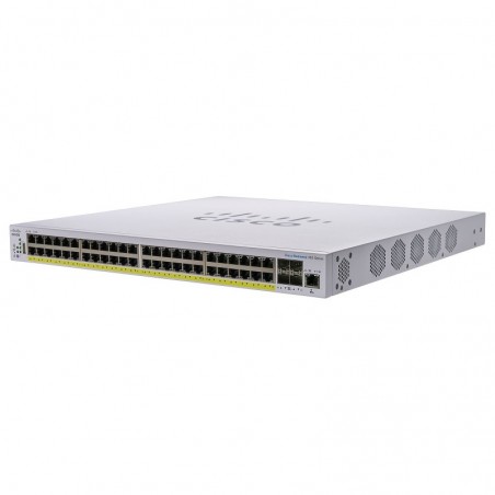 Switch Cisco CBS350 48 Puertos Gigabit Ethernet PoE 4SFP Administrable