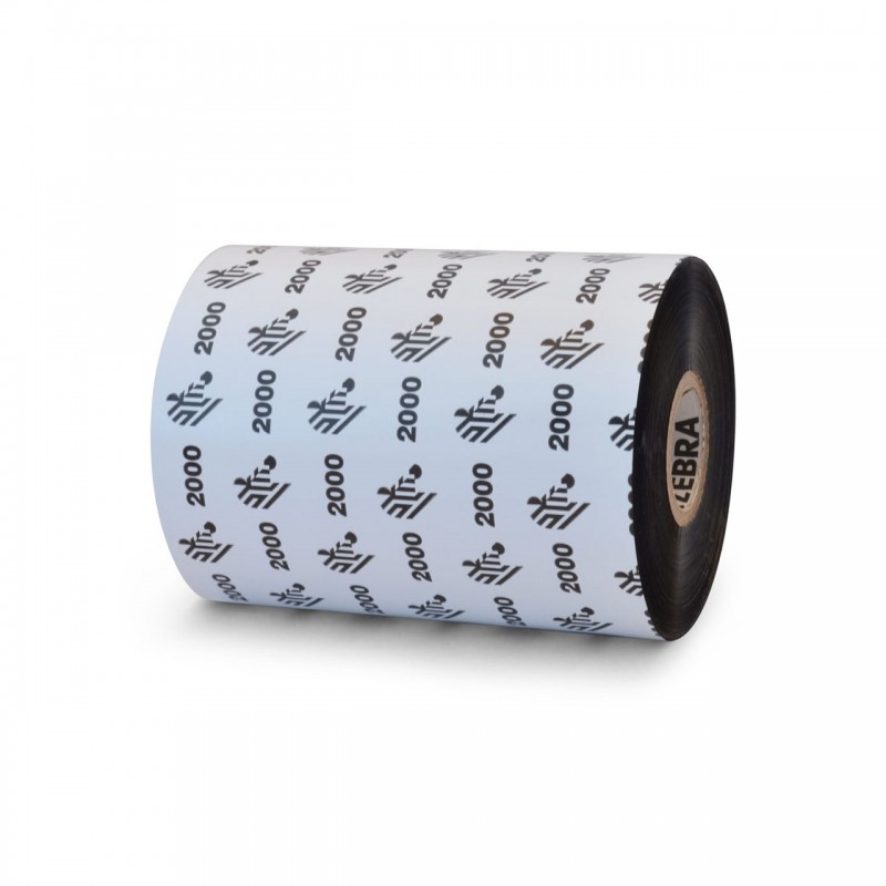 Cinta Zebra Cera 02000BK10245 102mm x 450Mts