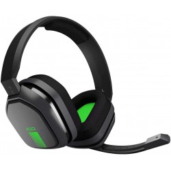 Diadema Logitech Astro A10 Gaming Alambrica 3.5mm USB Microfono Negra Verde