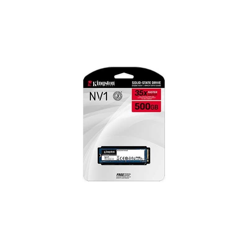 Disco De Estado Solido Kingston 500GB NV1 M.2 PCIe NVMe
