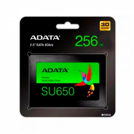 Disco De Estado Solido Adata 256GB SU650 Sata 2.5"