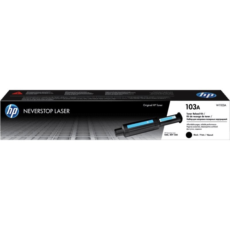 KIT HP REGARGA DE TONER NEGRO NEVERSTOP LASER 1000, 1200  2.500 PAG