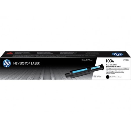 KIT HP REGARGA DE TONER NEGRO NEVERSTOP LASER 1000, 1200  2.500 PAG