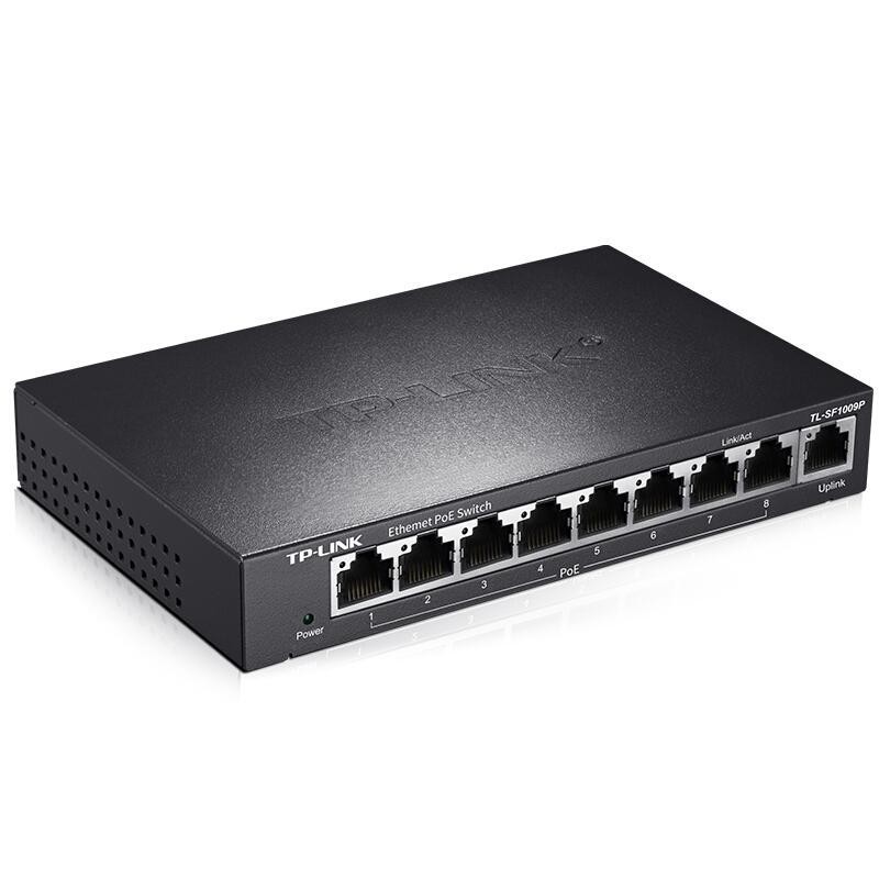 Switch Tp-Link SF1009P 9 Puertos PoE 10/100