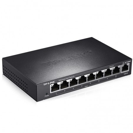 Switch Tp-Link SF1009P 9 Puertos PoE 10/100
