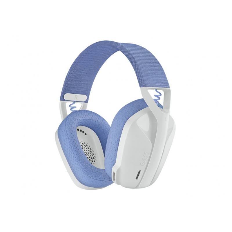 Diadema Logitech G435 Inalambrica Gaming Blanca Con Microfono