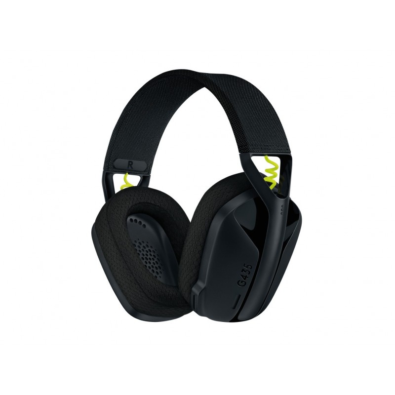 Diadema Logitech G435 Inalambrica Gaming Negro Con Microfono