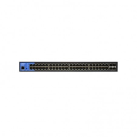 Switch Linksys 48 Puertos Gigabit PoE 4SFP Administrable LGS352MPC