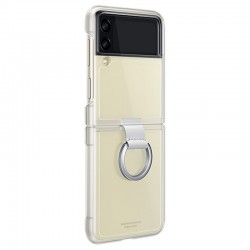 Carcaza Samsung Transparente Con Anillo Z FLIP3