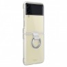 Carcaza Samsung Transparente Con Anillo Z FLIP3