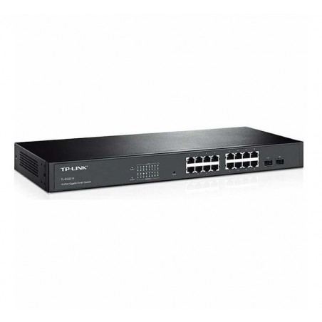 Switch Tp-Link 16 Puertos Gigabit 2SFP Inteligente JetStream TL-SG2218