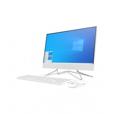 All In One HP 22-DF0027LA Corei5 10400T 4GB 1TB Sata 21.5" W10H Blanco