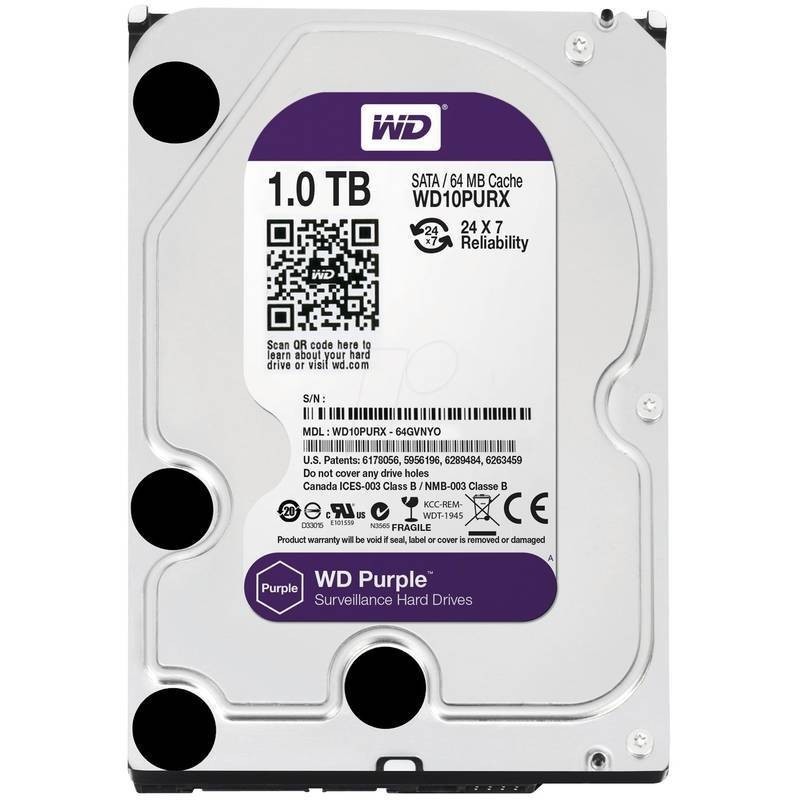 Disco Duro Dahua 1TB Videovigilancia CCTV 1000G-64M Sata