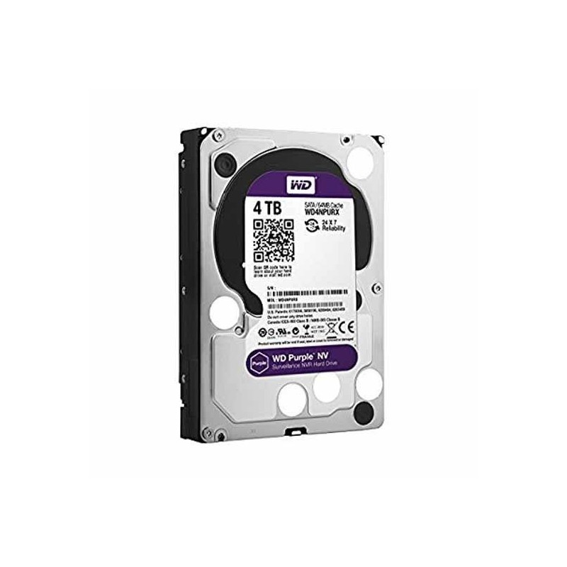 Disco Duro Dahua 4TB Purpura Videovigilancia 24x7 Sata 5400rpm