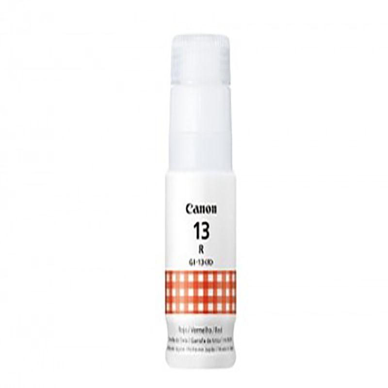 Botella De Tinta Canon Gi-13 R Rojo 70ml Pixma G510 G610