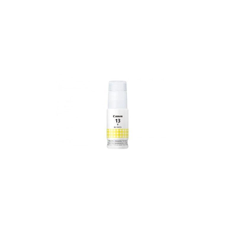 Botella De Tinta Canon Gi-13 Y Yellow 70ml Pixma G510 G610